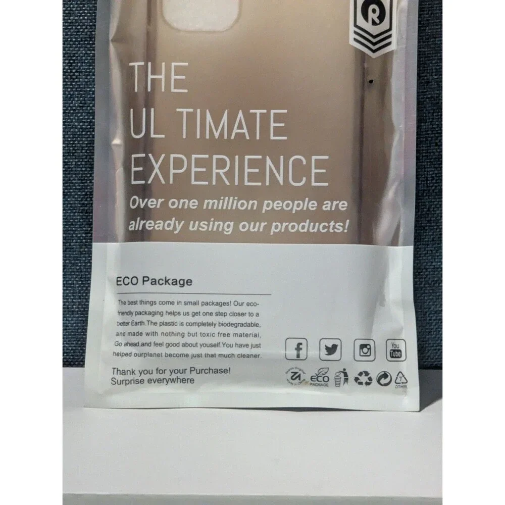 ORIbox iPhone 11 Case 6.1 Translucent Brown Shockproof Rugged Polycarbonate New